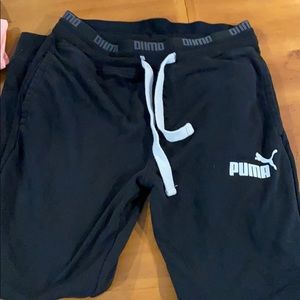 COPY - Black Puma sweatpants/joggers in great con…